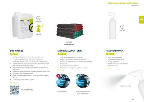 DRY WASH 5 LITER, Auto diversen, Onderhoudsmiddelen, Ophalen of Verzenden