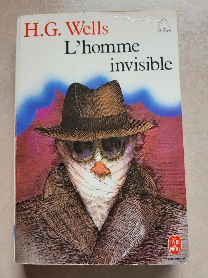 L'homme invisible - H.G. Wells, Livres, Romans, Utilisé, Europe autre, Enlèvement ou Envoi
