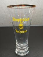 Verre flute jaune TRAPPISTES ROCHEFORT en parfait état, Collections, Enlèvement ou Envoi, Comme neuf, Verre ou Verres, Autres marques