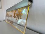 Abdij van Leffe oude lichtbak, Ophalen, Gebruikt, Reclamebord, Plaat of Schild, Leffe