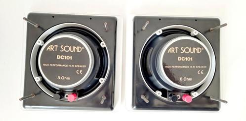 ART-SOUND DC101 HIgh Performance HI - FI inbouw SPEAKERS 70W, Audio, Tv en Foto, Luidsprekerboxen, Zo goed als nieuw, Front, Rear of Stereo speakers