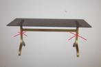 Tafelblad, getinte glasplaat voor tafel zie afmeting 3 stuks, Ophalen, Nieuw, Glas, Tafelblad