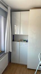 Kast ikea billy 236x80x40 met melkglazen deuren, Ophalen, Gebruikt, 200 cm of meer, 50 tot 100 cm