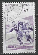 Frankrijk 1956 - Yvert 1074 - Rugby (ST), Postzegels en Munten, Verzenden, Gestempeld