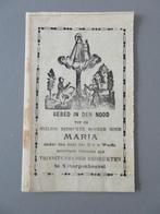 1911 gebedsboekje Scherpenheuvel Gebed in den Nood, Verzamelen, Religie, Ophalen of Verzenden, Christendom | Katholiek, Zo goed als nieuw