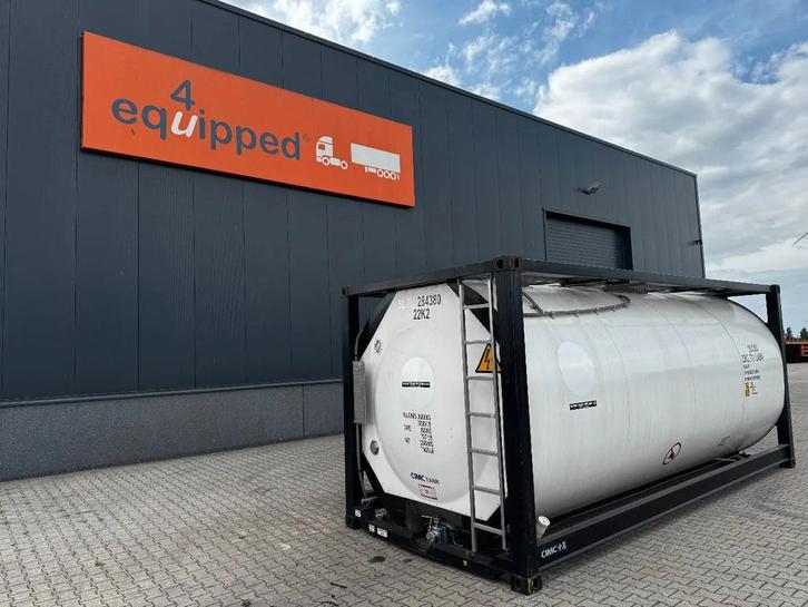 CIMC TOP: 2022, 20FT ISO, 25.030L, L4BN, UN Portable, T11, t, Zakelijke goederen, Machines en Bouw | Keten en Containers