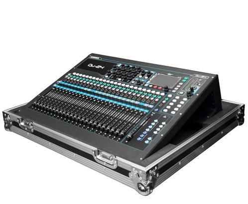Allen & Heath QU-24 digitaal mengpaneel met alletoebehoren, Muziek en Instrumenten, Mengpanelen, Zo goed als nieuw, 20 kanalen of meer