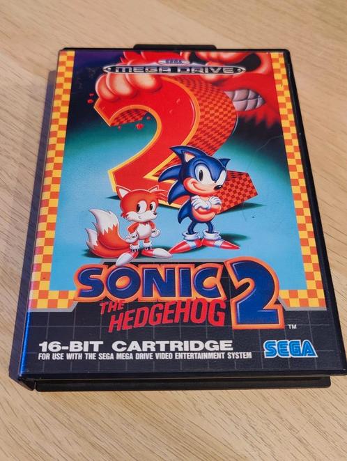 Sonic the Hedgehog 2 - SEGA Mega Drive, Consoles de jeu & Jeux vidéo, Jeux | Sega, Comme neuf, Mega Drive, Enlèvement ou Envoi