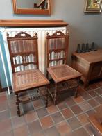 2 antieke stoelen, Antiek en Kunst, Ophalen