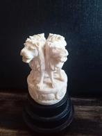 Antieke sculptuur Leeuwen Venetië Netsuke begin 20e eeuw Ant, Antiek en Kunst, Ophalen of Verzenden
