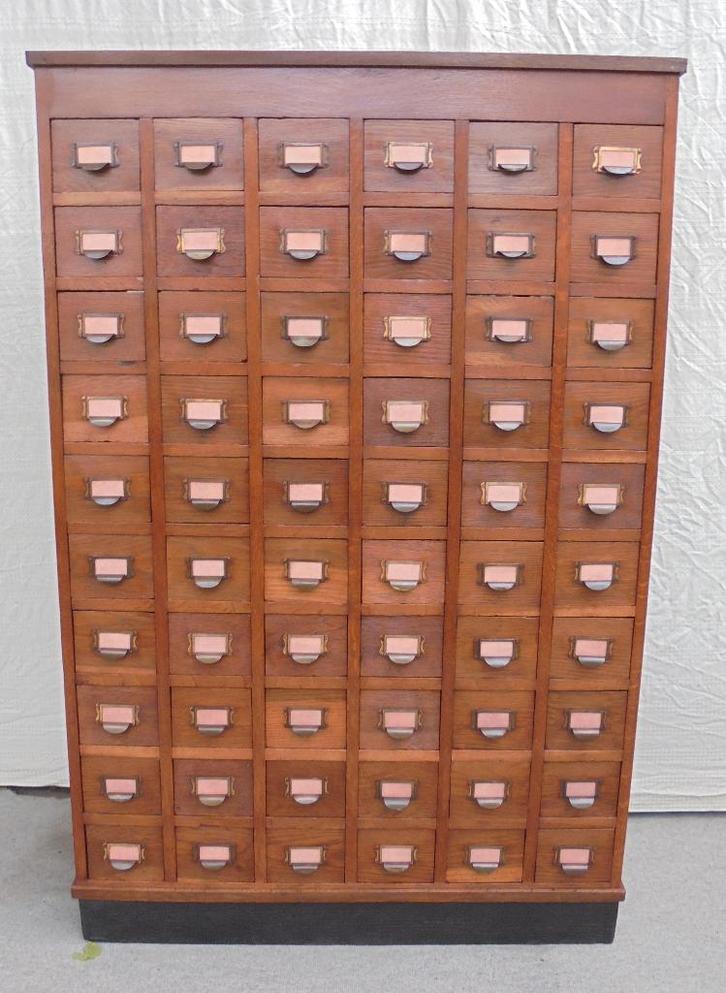 mooie ladekast apothekerskast winkelkast, Antiek en Kunst, Antiek | Meubels | Kasten, Ophalen of Verzenden