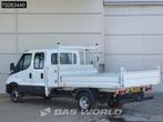 Iveco Daily 35C16 3.0L Open Laadbak Dubbel Cabine met Kist 3, Auto's, Bestelwagens en Lichte vracht, Stof, Gebruikt, Euro 6, 4 cilinders