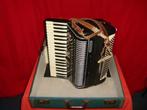 Utilisé : accordéon Ricordia 120 basse avec étui, Musique & Instruments, Autres marques, Enlèvement ou Envoi, Avec valise, Utilisé