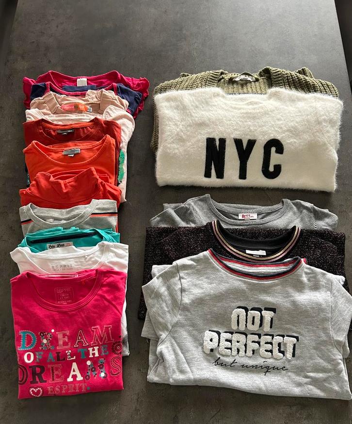 Pakket meisjeskledij #maten. Lotprijs., Enfants & Bébés, Paquets de vêtements pour enfants, Utilisé, Enlèvement