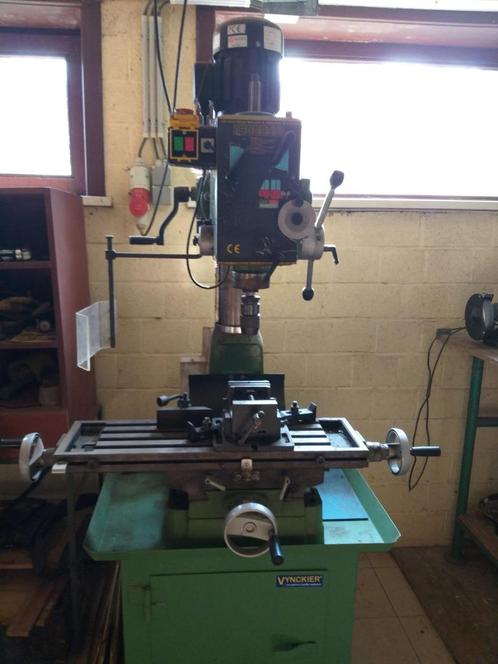 Boor en freesmachine Rung Fu RF40 PF - 380V 3fase, Doe-het-zelf en Bouw, Gereedschap | Overige machines, Gebruikt, Ophalen