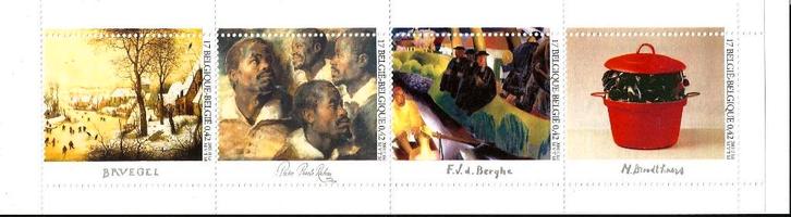 2001 Kon. Musea voor schone kunsten OBP B 37**, Timbres & Monnaies, Timbres | Europe | Belgique, Non oblitéré, Gomme originale