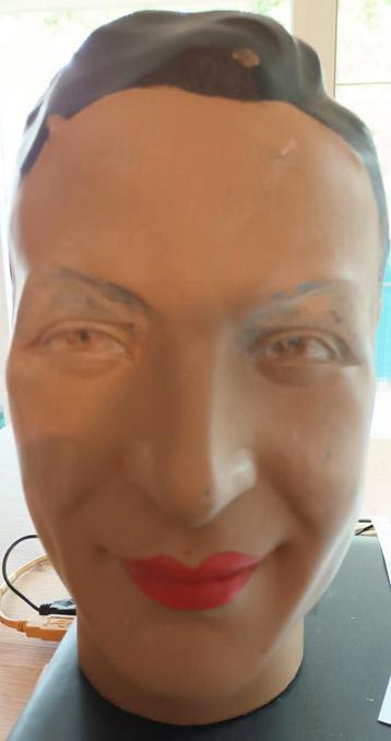 Gipsen mannequin kop / hoofd beschikbaar voor biedingen