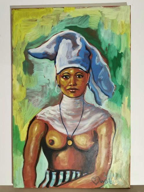 Origineel groot werk van Justus Donker, Antiek en Kunst, Kunst | Schilderijen | Klassiek, Ophalen