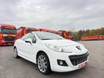 Peugeot 207 1.6i 16v CABRIO /GARANTIE EUR5, Auto's, Stof, Zwart, 4 cilinders, Cabriolet