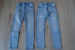2 identieke lichtblauwe jeansbroeken WE regular fit maat 146, Pantalon, Garçon, WE, Enlèvement ou Envoi