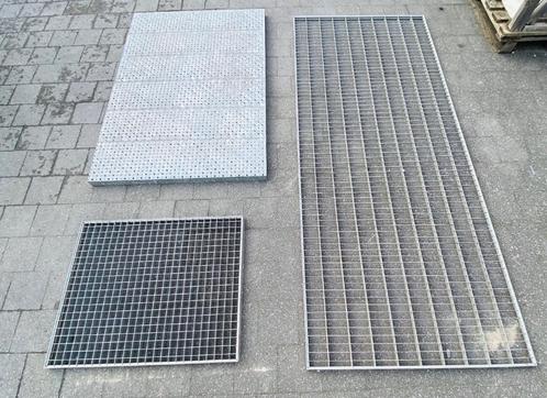 Gegalvaniseerde roosters, Doe-het-zelf en Bouw, Metalen, Zo goed als nieuw, IJzer, Ophalen