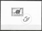 België OPC GCA7 Zwart-wit velletje Belgica 2001 **, Postzegels en Munten, Postzegels | Europa | België, Ophalen of Verzenden, Postfris