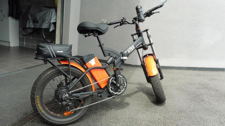 Fat Bike opvouwbare elektrische fiets van het merk KISS, Fietsen en Brommers, Fietsen | Heren | Herenfietsen, Gebruikt, Overige merken