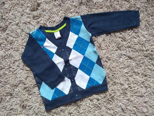 ★ M80 - Retro Gillet, Kinderen en Baby's, Babykleding | Maat 80, Gebruikt, Jongetje, Truitje of Vestje, Ophalen of Verzenden