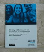Inleiding tot berekenen van spanningen en vervormingen, Ophalen of Verzenden, Zo goed als nieuw, Acco
