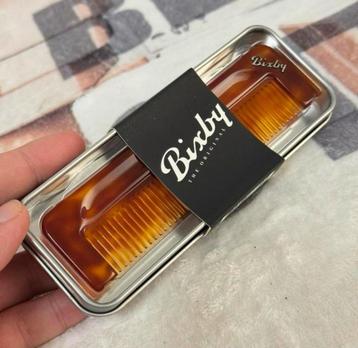 Bixby Fijne Tand tanden Kam Amber kappers kamcollectie ed beschikbaar voor biedingen