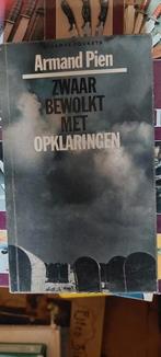 Armand pien   zwaar bewolkt met opklaringen  GESIGNEERD, Livres, Utilisé, Enlèvement ou Envoi