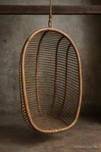 Siège suspendu en rotin, Maison & Meubles, Chaises, Osier ou Rotin, Autres couleurs, Enlèvement, Utilisé