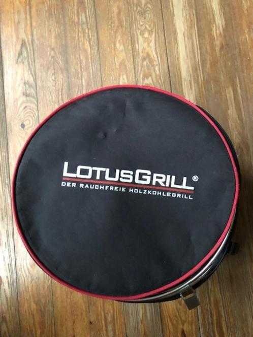 lotusgrill en nieuwe kolenhouder, Jardin & Terrasse, Barbecues au charbon de bois, Comme neuf, Avec accessoires, Enlèvement