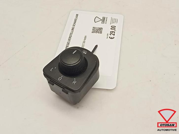 VW Seat VAG Spiegelverstelling Schakelaar 5F0959565D, Auto-onderdelen, Dashboard en Schakelaars, Volkswagen, Gebruikt
