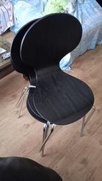 stoelen als nieuw (3), Ophalen, Drie, Zwart, Zo goed als nieuw