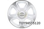 Toyota Aygo velg Aluminium 15'' 5-spaaks wit / gepolijst Ori, Pneu(s), Véhicule de tourisme, Enlèvement ou Envoi, Neuf