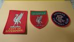 Geborduurde voetbalpatches - FC Liverpool/Glasgow Rangers FC, Nieuw, Ophalen of Verzenden, Poster, Plaatje of Sticker