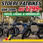 FATBIKES VAN 2099 NU 1299 MET CERTIFICAAT BIJ MEGA BIKE, Vélos & Vélomoteurs, Enlèvement, Neuf, 50 km par batterie ou plus