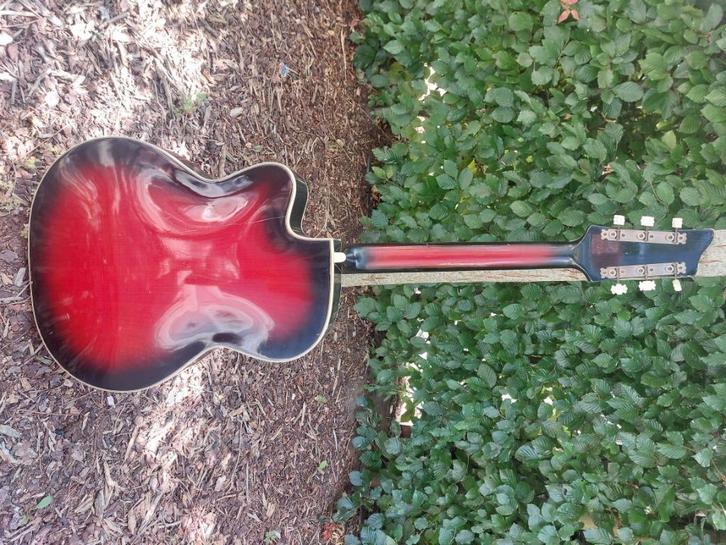 Klira Red King Archtop, Muziek en Instrumenten, Snaarinstrumenten | Gitaren | Akoestisch, Gebruikt, Overige typen, Ophalen of Verzenden