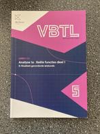 VBTL5: Analyse 1a Reële functies deel 1, Enlèvement ou Envoi, Neuf, Mathématiques A