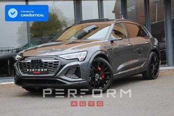 AUDI Q8 *E-TRON *FULL OPTION* + 1 JAAR GARANTIE beschikbaar voor biedingen