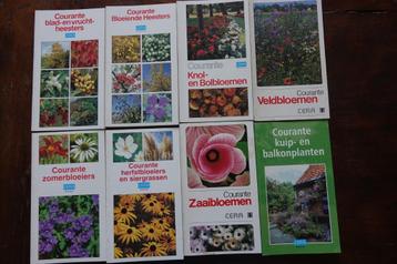 8 boekjes Cera over bloemen en struiken beschikbaar voor biedingen