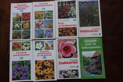 8 boekjes Cera over bloemen en struiken, Boeken, Natuur, Gelezen, Bloemen, Planten en Bomen, Ophalen of Verzenden