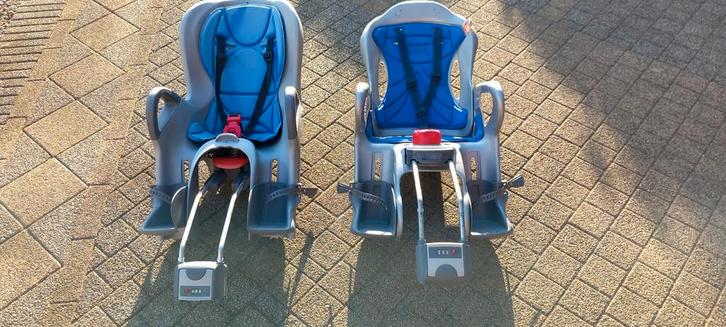 2 Fietsstoeltjes OKBaby met cijferslot en gordels tot 22 kg, Fietsen en Brommers, Fietsaccessoires | Fietsstoeltjes, Zo goed als nieuw