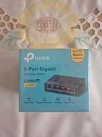 Commutateur Gigabit TK TP-Link 5p, Informatique & Logiciels, Enlèvement, Neuf