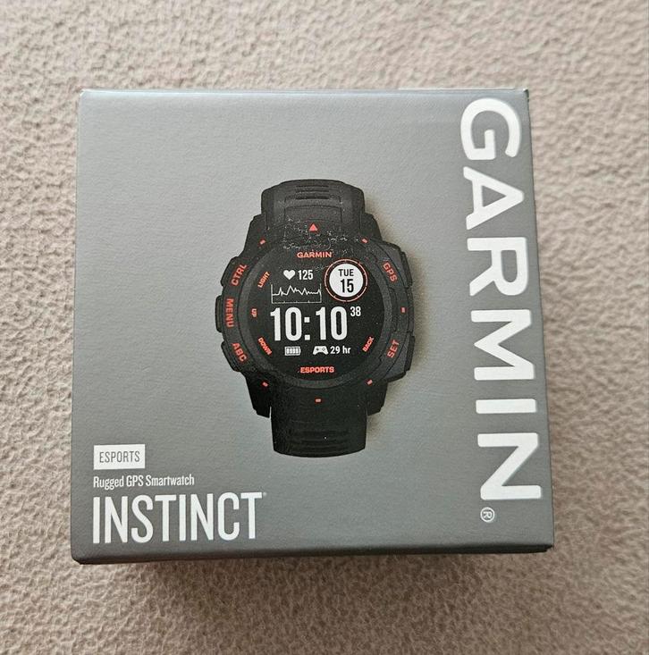 Garmin Instinct eSports SmartWatch, Handtassen en Accessoires, Sporthorloges, Zo goed als nieuw, Ophalen