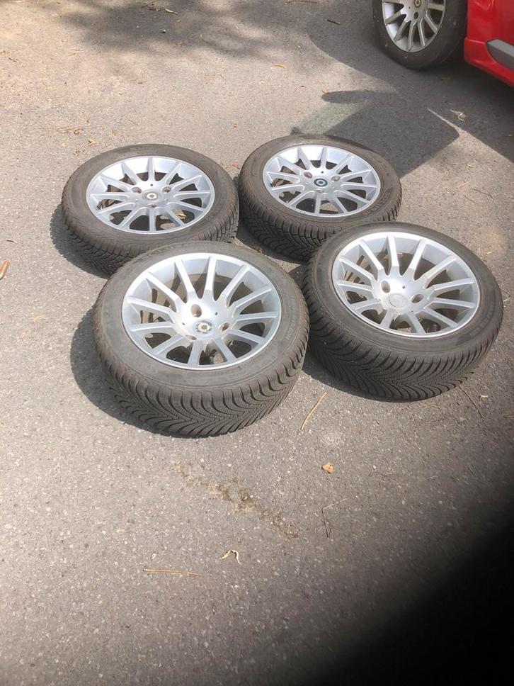 Smart Allu velgen fortwo roadster 450 452, Auto-onderdelen, Banden en Velgen, Band(en), All Season, 15 inch, 195 mm, Personenwagen