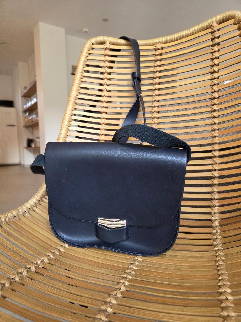 Sac bandouillère simili cuir, Enlèvement, Utilisé, Bleu, Sac à bandoulière