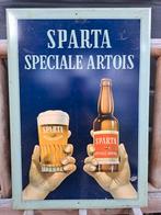 Reclamebord blik sparta geen emaille reclame., Ophalen of Verzenden, Reclamebord