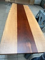 Eiken tafel met pokhout, Huis en Inrichting, Ophalen, Nieuw